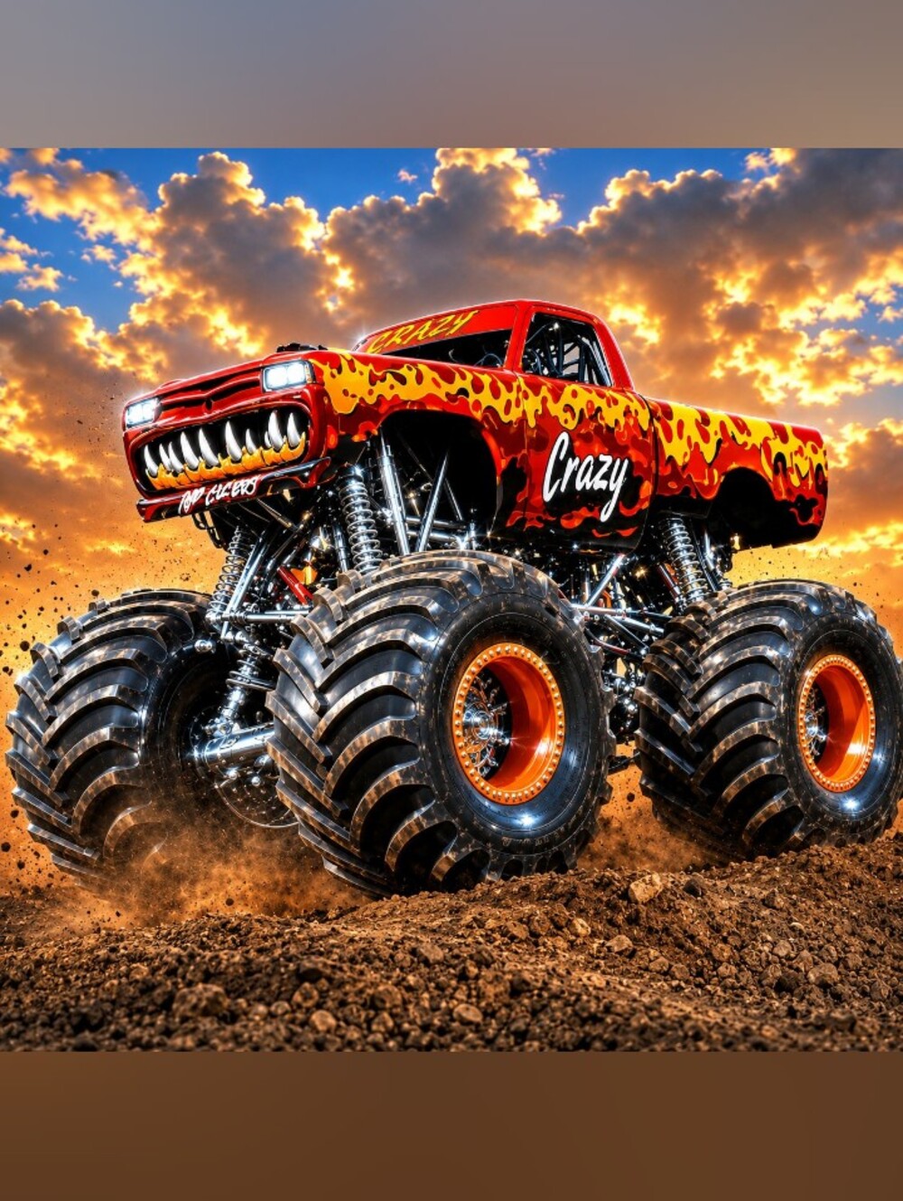 Let's Customize It Monster Trucks